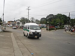 In the center of the main town of Juarez