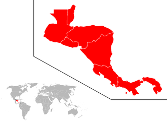 America Central: Subcontinent d'America