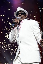 Soul singer Charlie Wilson appears uncredited on the song and performed it with West numerous times, upon its single release.