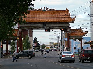 Chinatown and Little Italy, Edmonton Business revitalization zone in Alberta, Canada