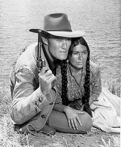 Chuck Connors Anne Morrell de marque 1965.JPG