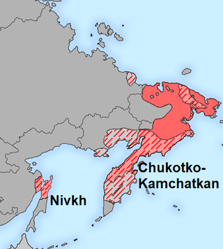 <span class="mw-page-title-main">Chukotko-Kamchatkan–Amuric languages</span> Hypothetical language family including Nivkh and Chukotko-Kamchatkan