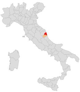 District of Fermo - Beliggenhet