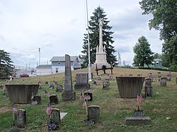 Cimetière commémoratif de la guerre civile-Union, Steubenville 2012-07-13.JPG