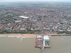 Clacton (on-Sea), the administrative centre of the district