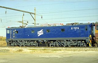 <span class="mw-page-title-main">South African Class 7E4</span> Class of South African electric locomotives