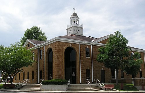 Clinton County Courthouse downtown