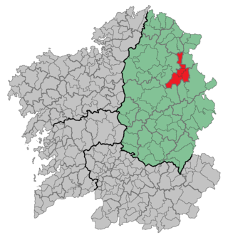 <span class="mw-page-title-main">Meira (comarca)</span> Comarca in Galicia, Spain