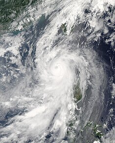 Taifun Conson am 8. Juni