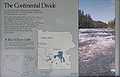 Image:Continental Divide sign at Two-Ocean Lake.JPG
