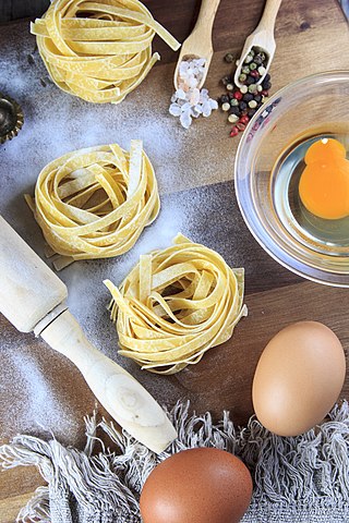 <span class="mw-page-title-main">Sfoglina</span> Form of Italian fresh pasta