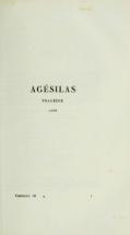 AGÉSILAS TRAGÉDIE 1666