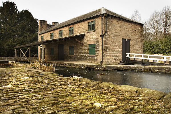 The end of the canal, in Cromford