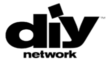 Logo for DIY Network (Do-It-Yourself) used with the font Zachary.