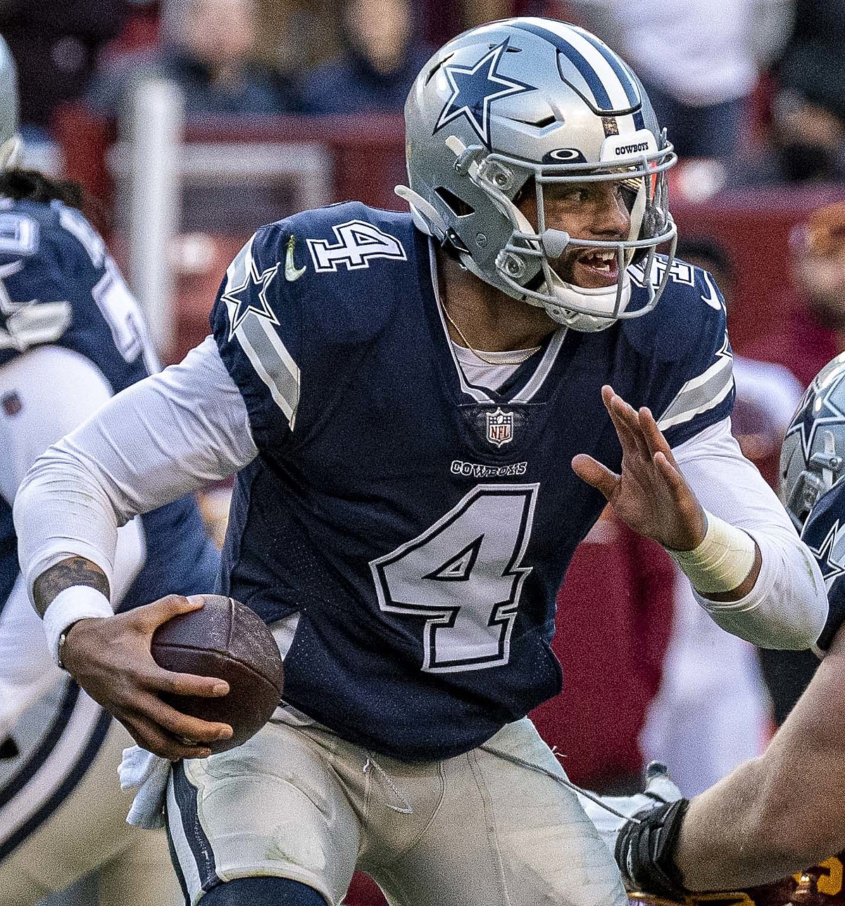 Dak Prescott on X: Having a blast at my @Albertsons & @TomThumb_Stores  Football Women's Clinic. #Experience  / X