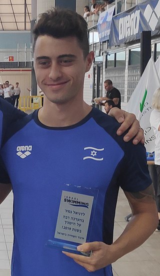 <span class="mw-page-title-main">Daniel Namir</span> Israeli swimmer