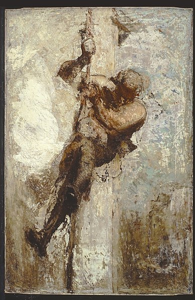 File:Daumier - Man on a Rope, c. 1858-1860.jpg