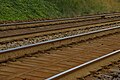 2009-07-08 15:07 South Devon Main Line tracks on the Dawlish sea front.