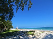 La plage de Diani