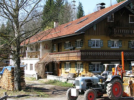 Dietramszell Bauernhaus Zellbach 2