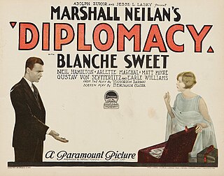 <i>Diplomacy</i> (1926 film) 1926 film