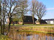 Boerderij Douwen gezien vanaf 't Stort.