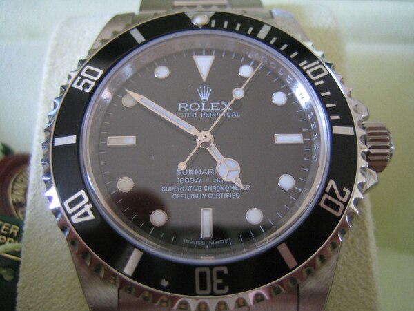 A Submariner without date function