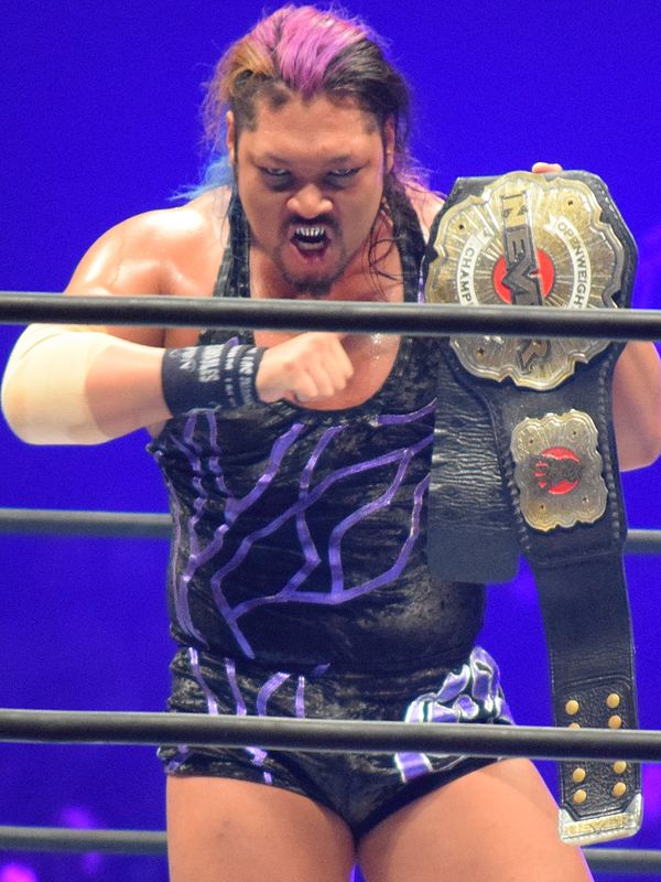 Evil as the NEVER Openweight Champion in November 2016