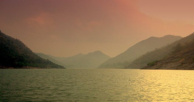 Godavari River at Papi Hills of the Eastern Ghats in Andhra Pradesh