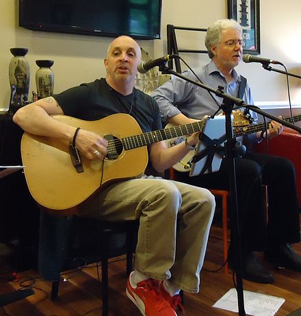 Musicians perform at The Coffee House on Amboy Avenue.