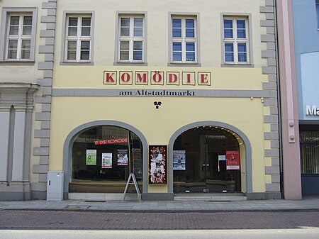 Eingang der Komödie am Altstadtmarkt