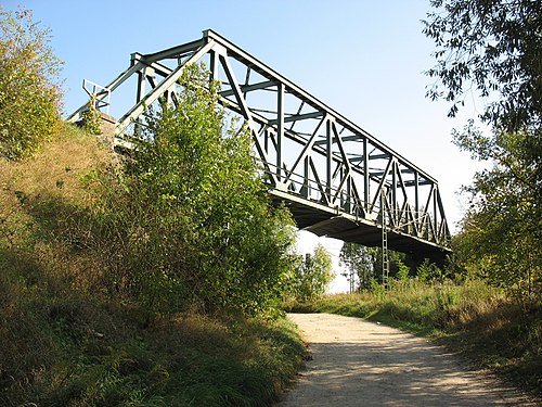 Railway bridge at Naumburg (Saale)