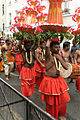 Paris, fête de Ganesh 2011. Rue Marcadet.