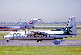 Fairchild Hiller FH-227B компании Ozark Air Lines