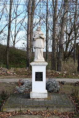 Staty av Johannes Nepomuk i Felsőszentiván