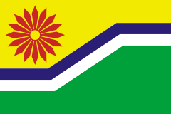 Flag of Mpumalanga iMpumalanga (in Swazi and Zulu) iPumalanga (in Southern Ndebele)