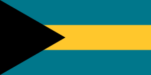 Descripción de la imagen de la bandera de las Bahamas.svg.