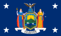 Vlajka newyorského guvernéra Poměr stran: 3:5