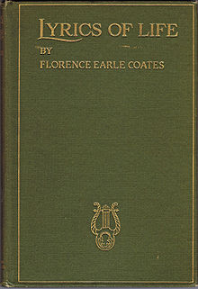 Florence Earle Coates Lyrics of Life 1909.jpg