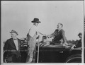 Franklin D. Roosevelt and a farmer enroute to Warm Springs, Georgia - NARA - 197046.tif