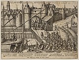 Aanslag op Amsterdam op 23 november 1577, door Kapitein Helling en Ruikhaver.[7]