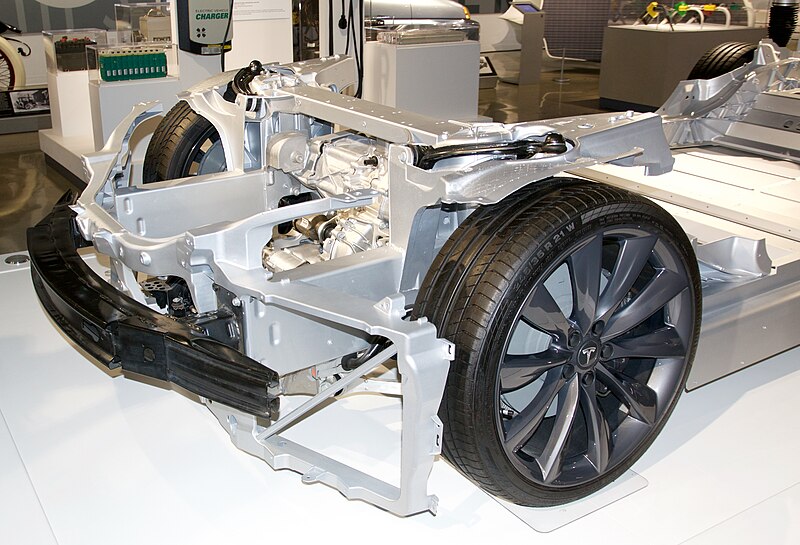 File:Front wheels and motor, Tesla chassis, Model S DSC 0729 (2) (48999924497).jpg