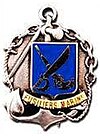 Le blason des fusiliers marins