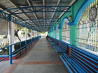 Benches at the SMACP Entrance