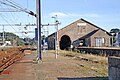 La gare de Quimperlé : l'ancienne halle aux marchandises