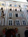 Salzburg – Stadtmauern beim Sternbräu