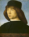 Белини. „Портрет на млад мъж“. ок. 1500. Вашингтон, Национална галерия.