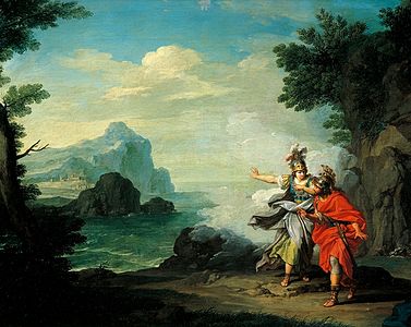 Giuseppe Bottani - Athena revealing Ithaca to Ulysses.jpg