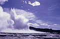 Éruption de Great Fountain Geyser en 1967.