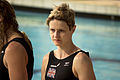 Great Britain water polo player at AIS Aquatic Centre.